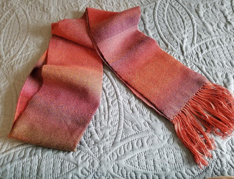 Merino wool scarf - oh so soft!