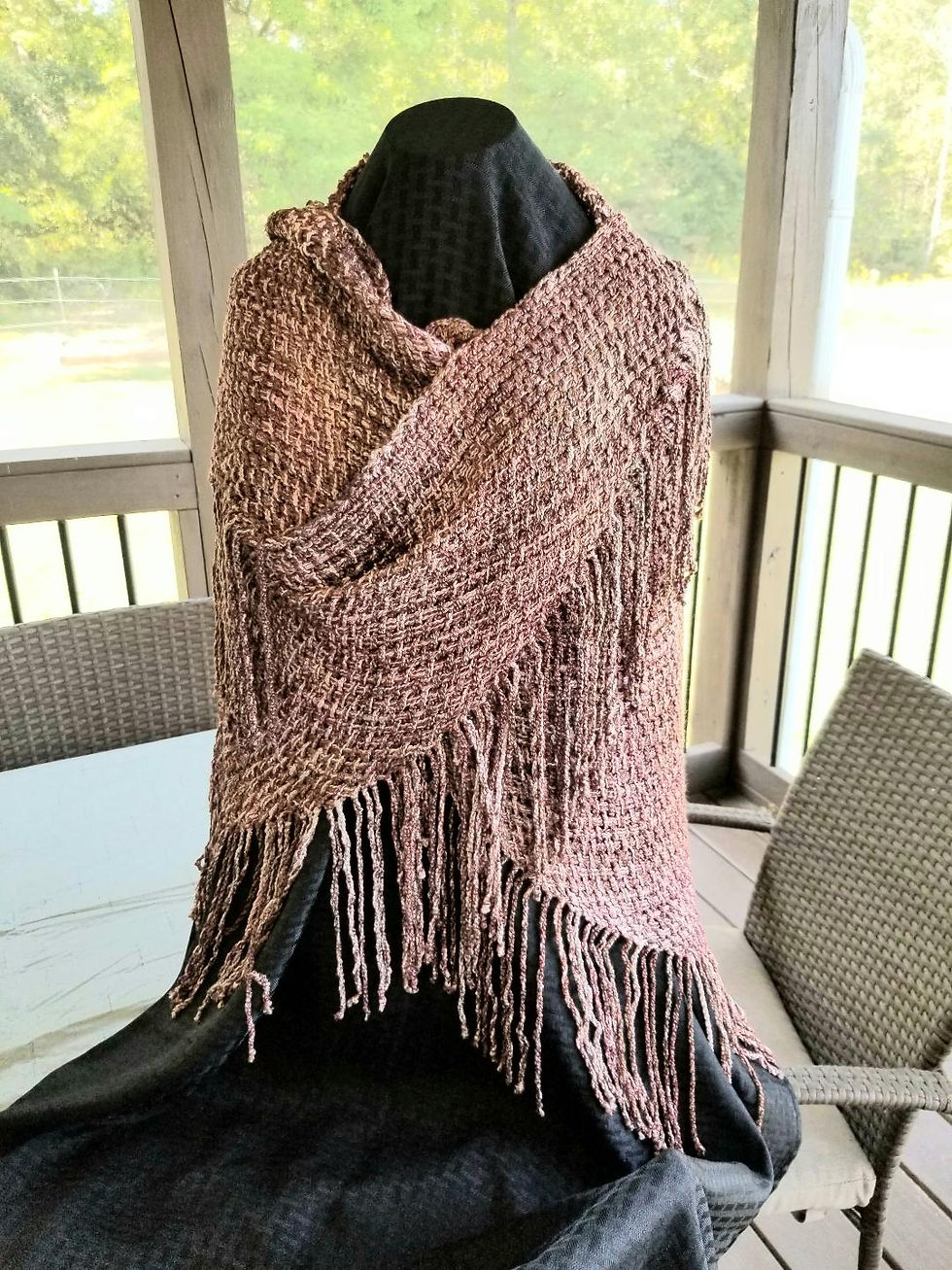 Maroon, silver, mauve and sparkly!